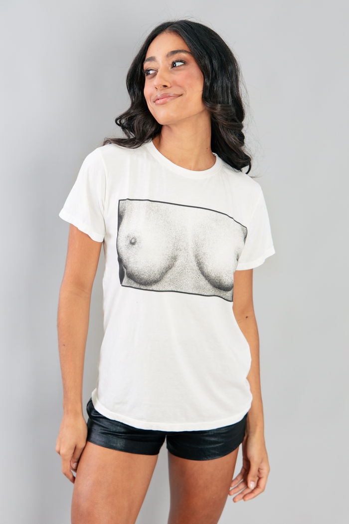 CAMISETA T-SHIRT OFF WHITE BOOBS