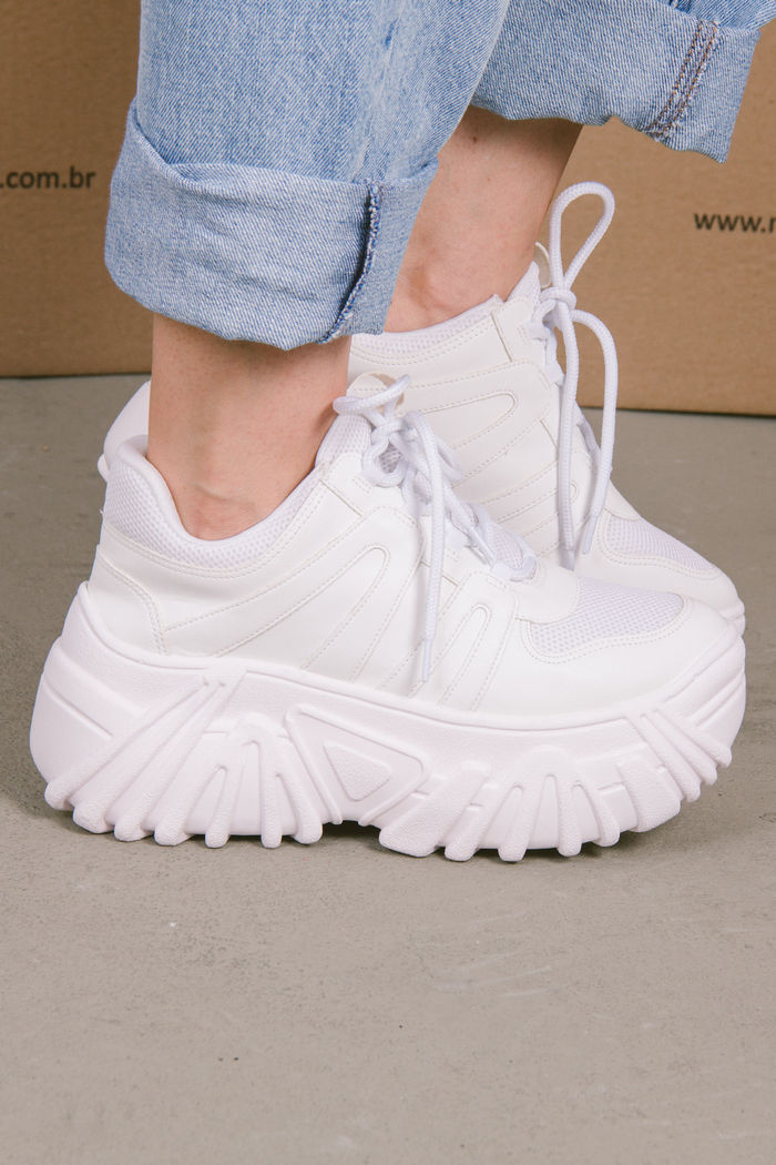 TÊNIS CHUNKY BRANCO