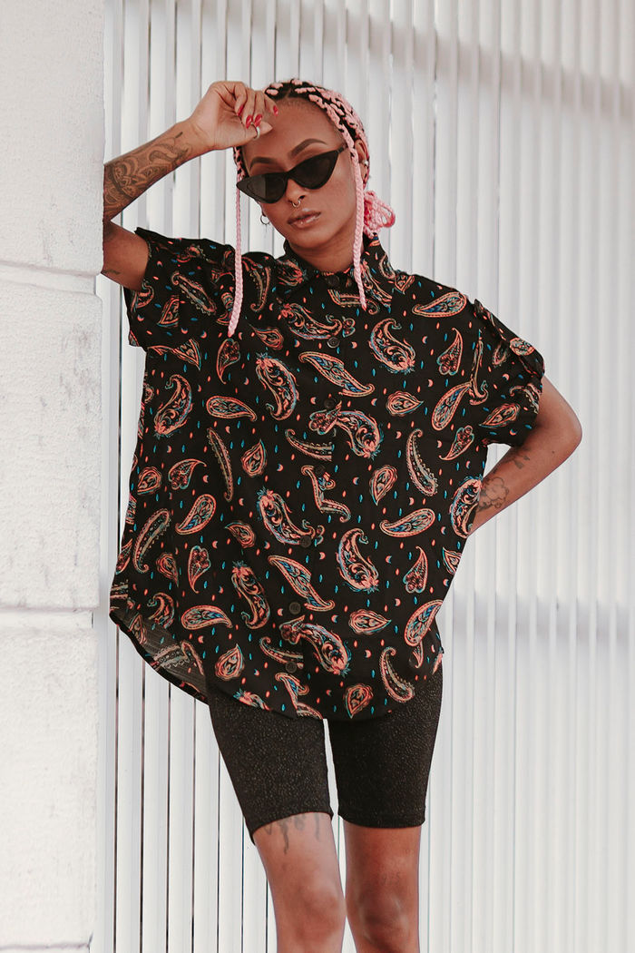 CAMISA ESTAMPADA BOHO