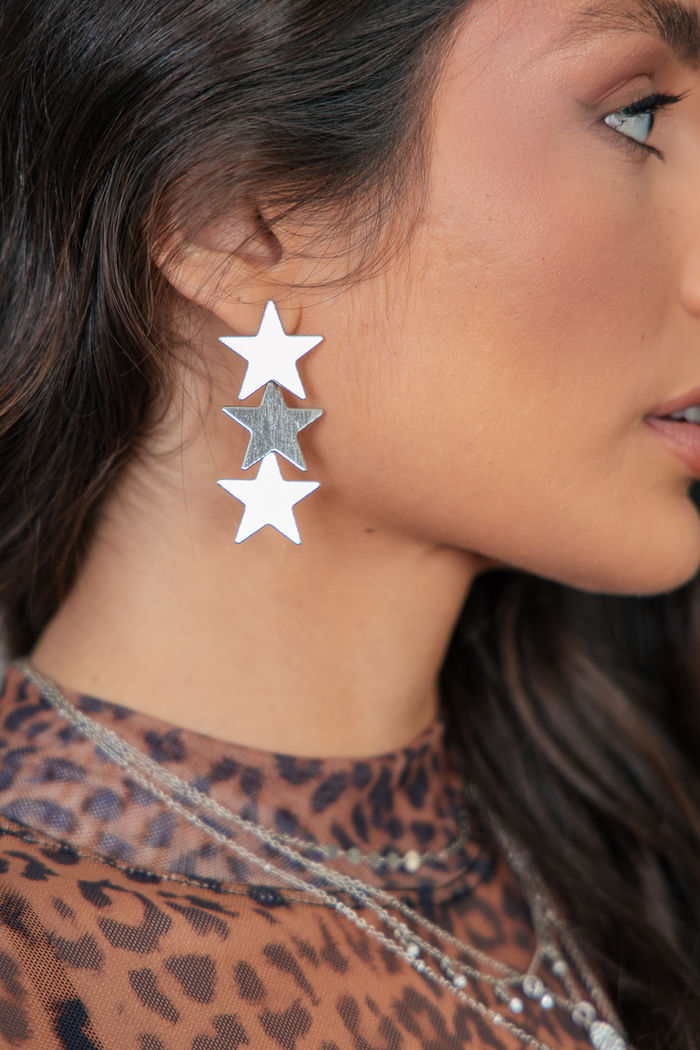 BRINCO PRATA 3 ESTELAS