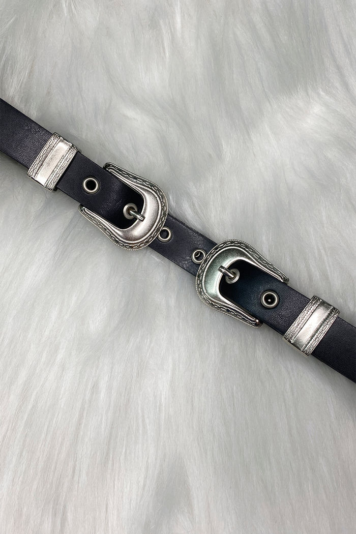 CINTO ROCKER DUAS FIVELAS COM ILHOSES