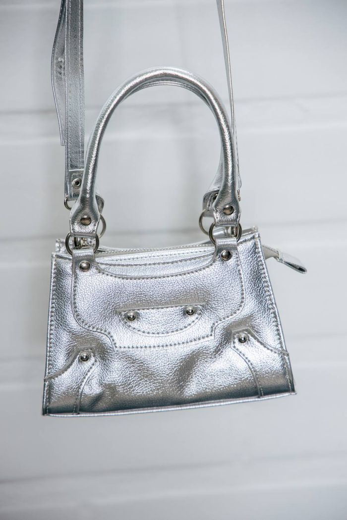 BOLSA METALIZADA PRATA