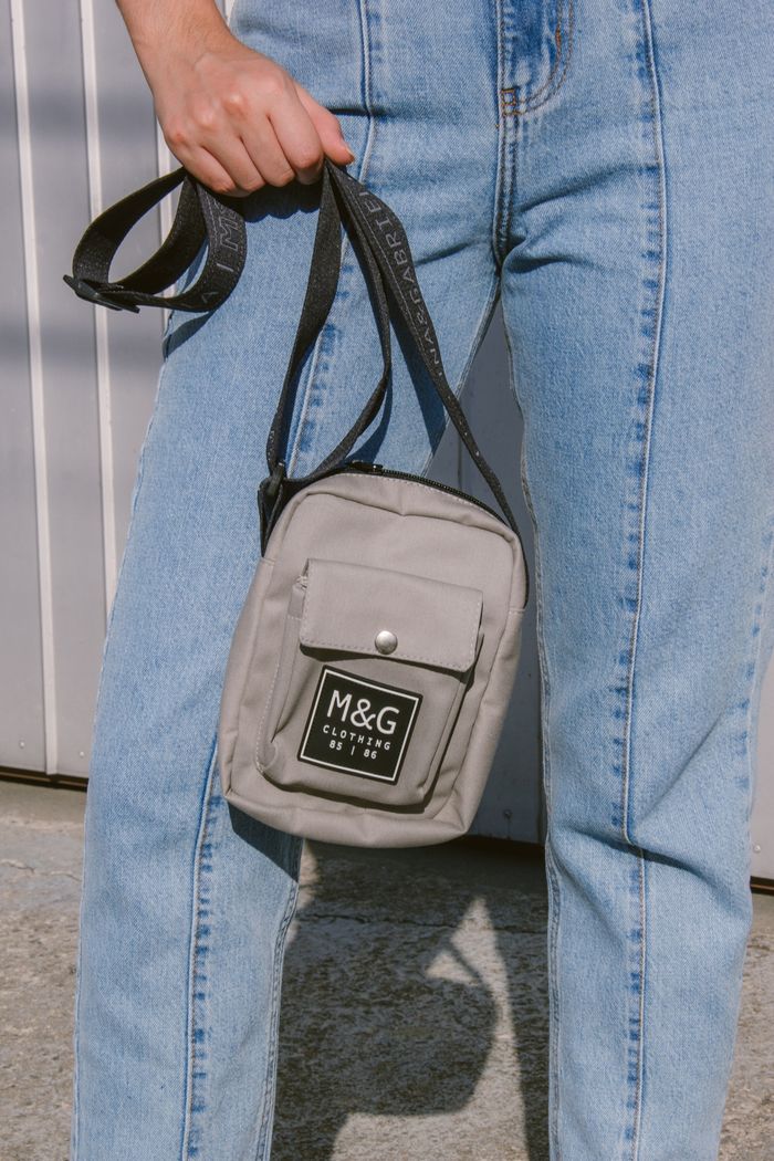 SHOULDER BAG SARJA CINZA