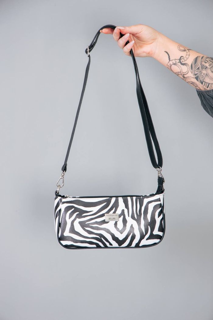 BOLSA BAGUETE ZEBRA