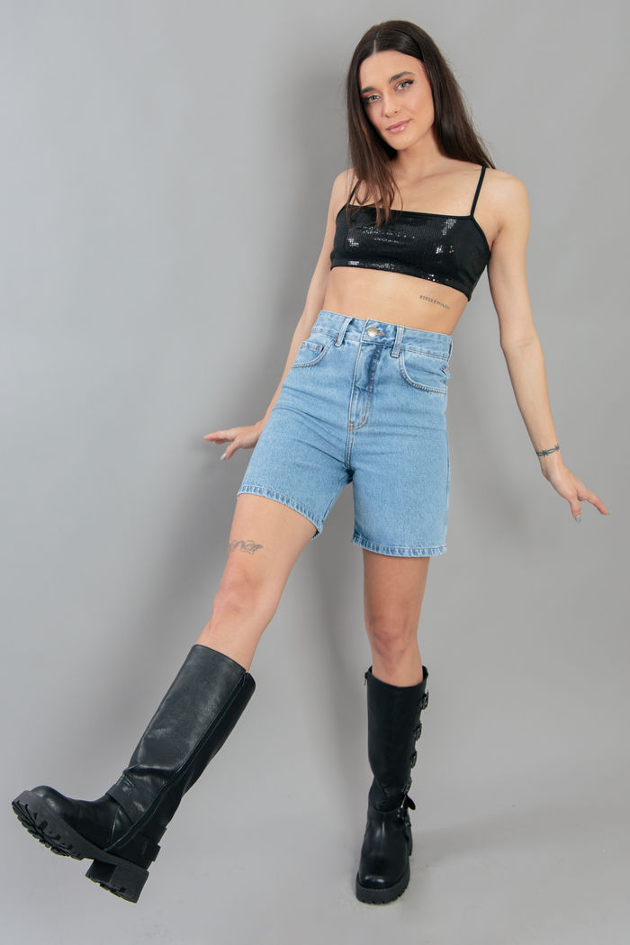 BERMUDA MOM JEANS VINTAGE