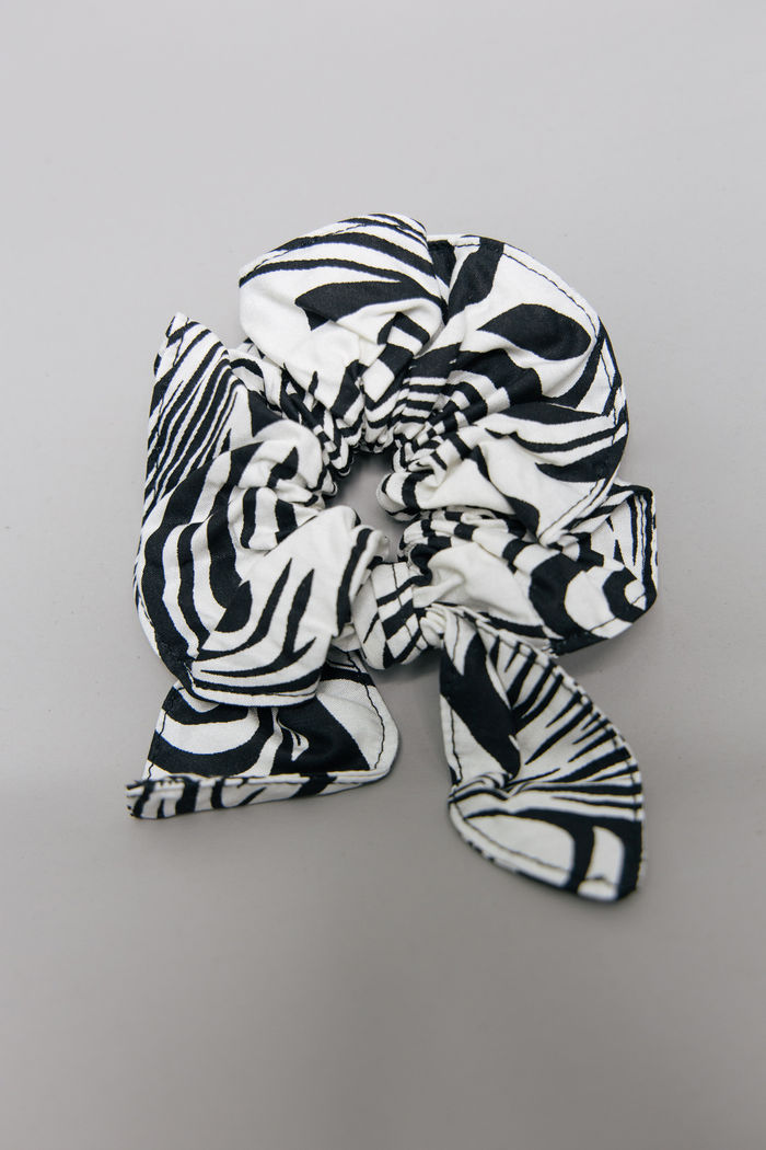 SCRUNCHIE ESTAMPADO ZEBRA