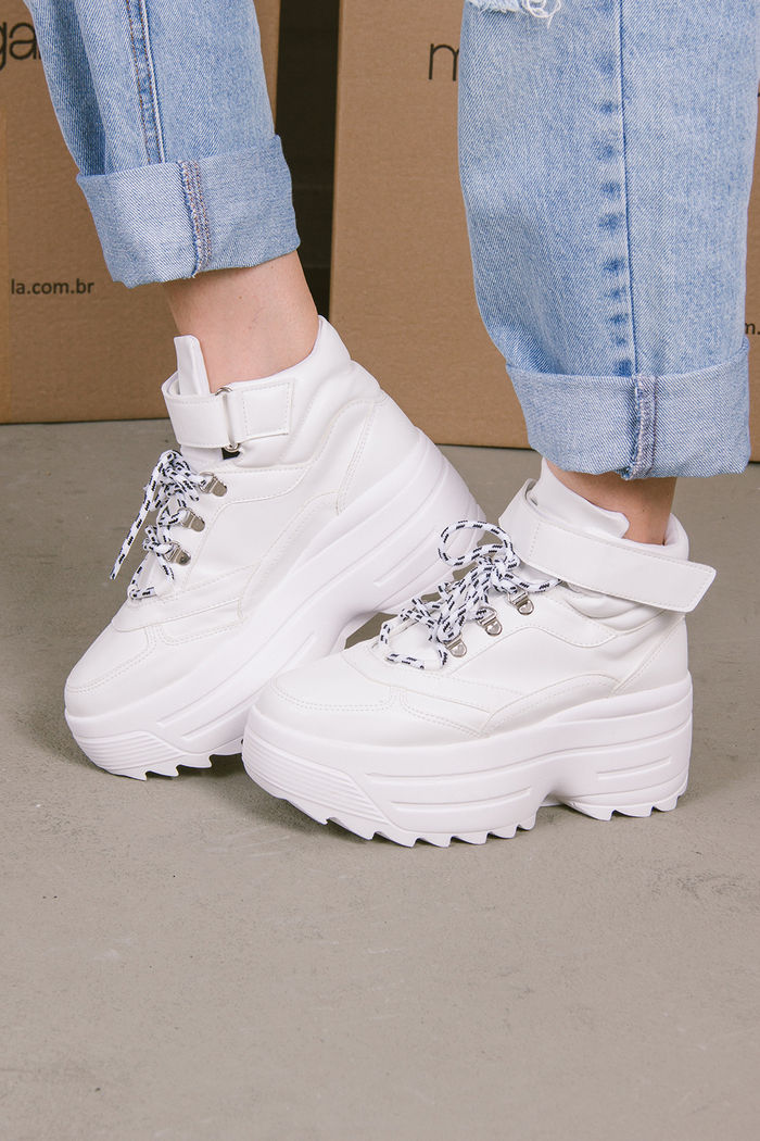 TÊNIS PLATAFORMA BRANCO