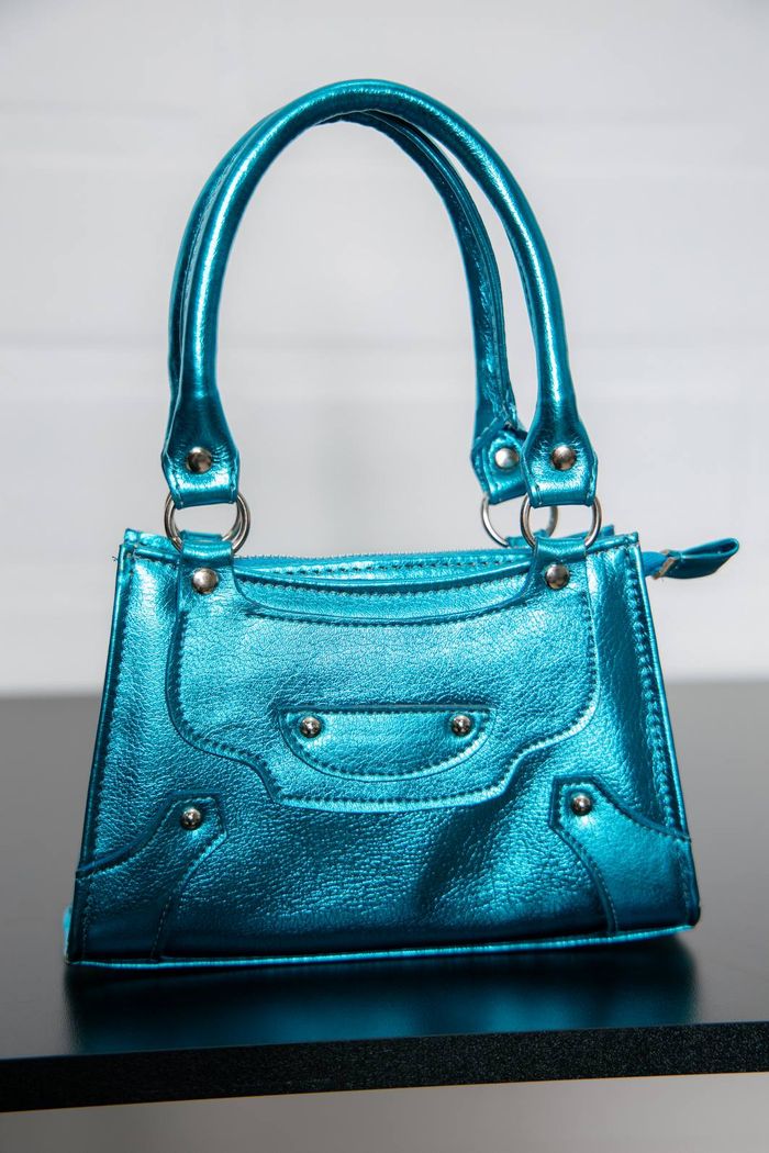 BOLSA METALIZADA AZUL