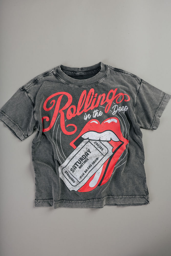 T-SHIRT INFANTIL CHUMBO MARMORIZADO ROLLING