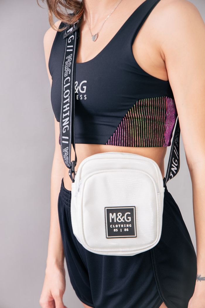 BOLSA SHOULDER BAG DOIS BOLSOS BRANCA