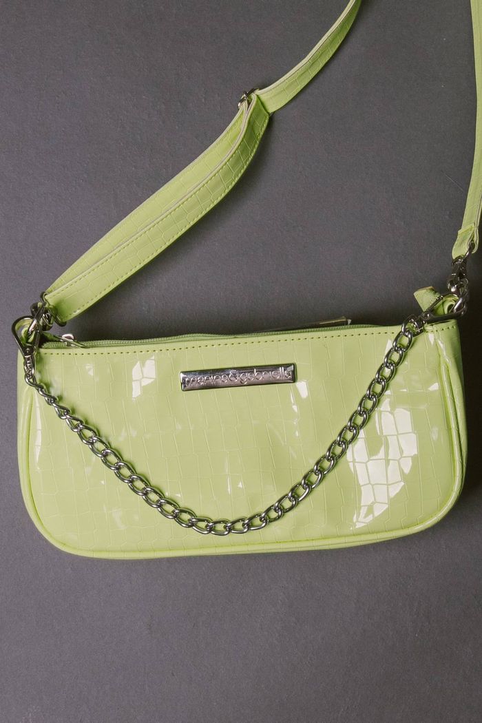 BAGUETE BAG COM CORRENTE LEMON