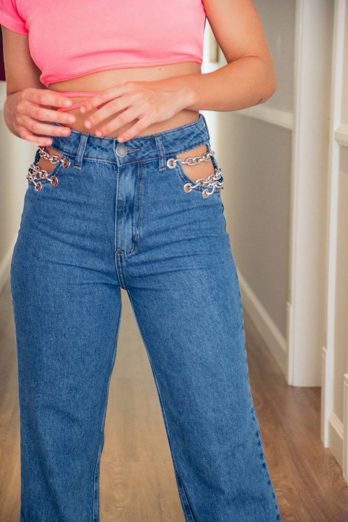 CALÇA JEANS ROCKER CORRENTES