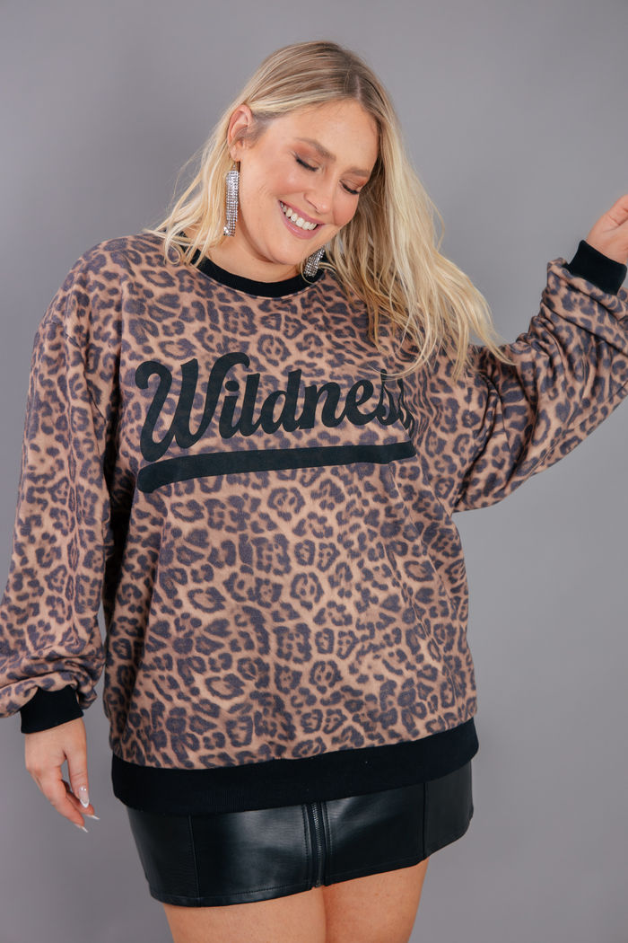 CASACO DE MOLETOM ONCINHA WILDNESS