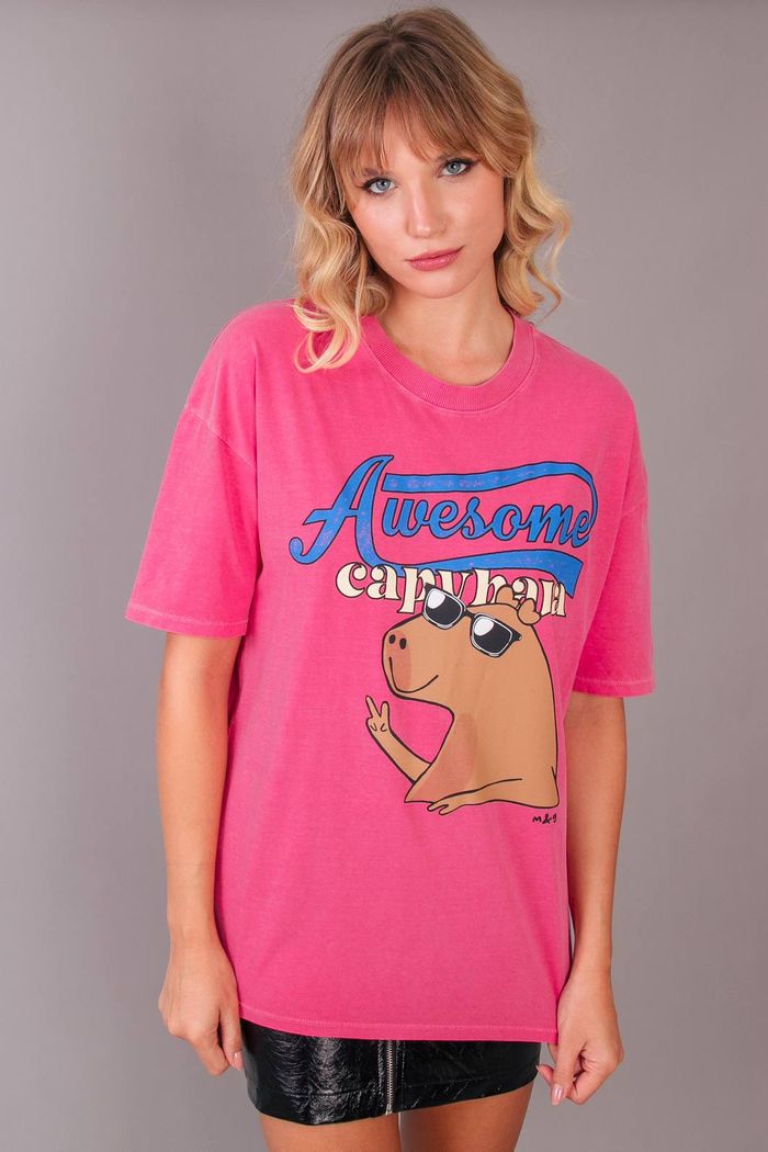 CAMISETA T-SHIRT VINTAGE CAPYVARA