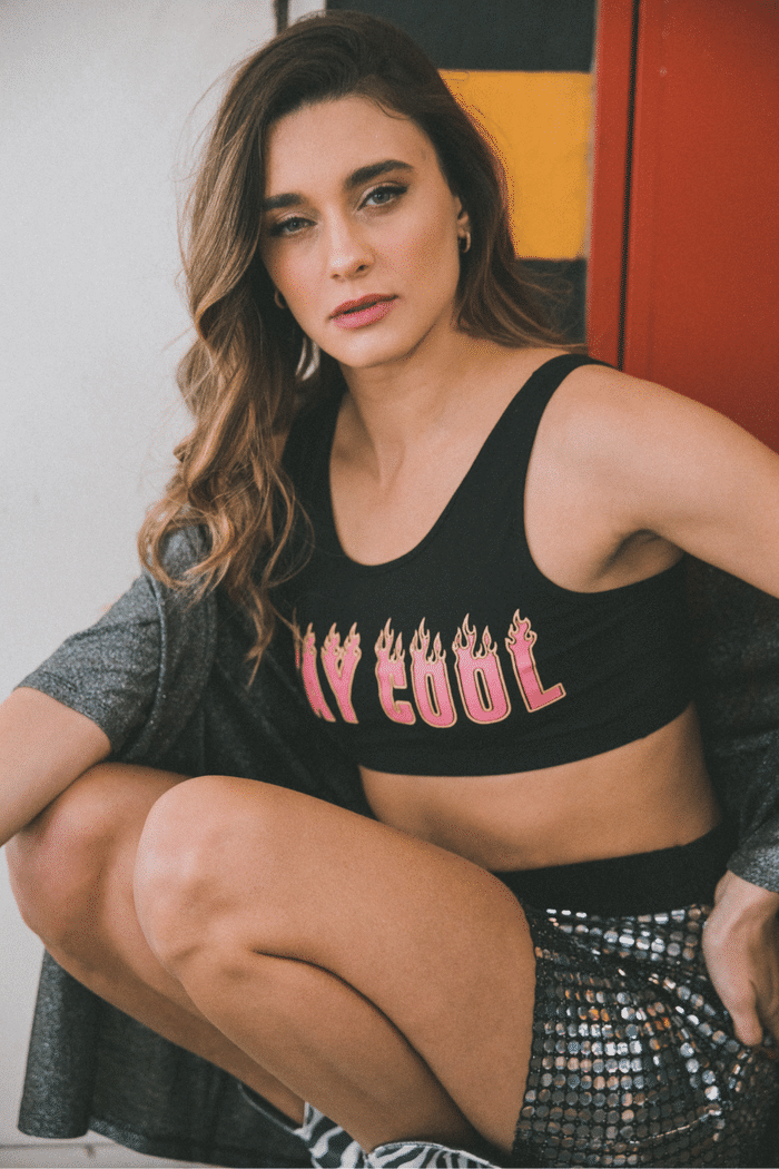 TOP COTTON PRETO STAY COOL