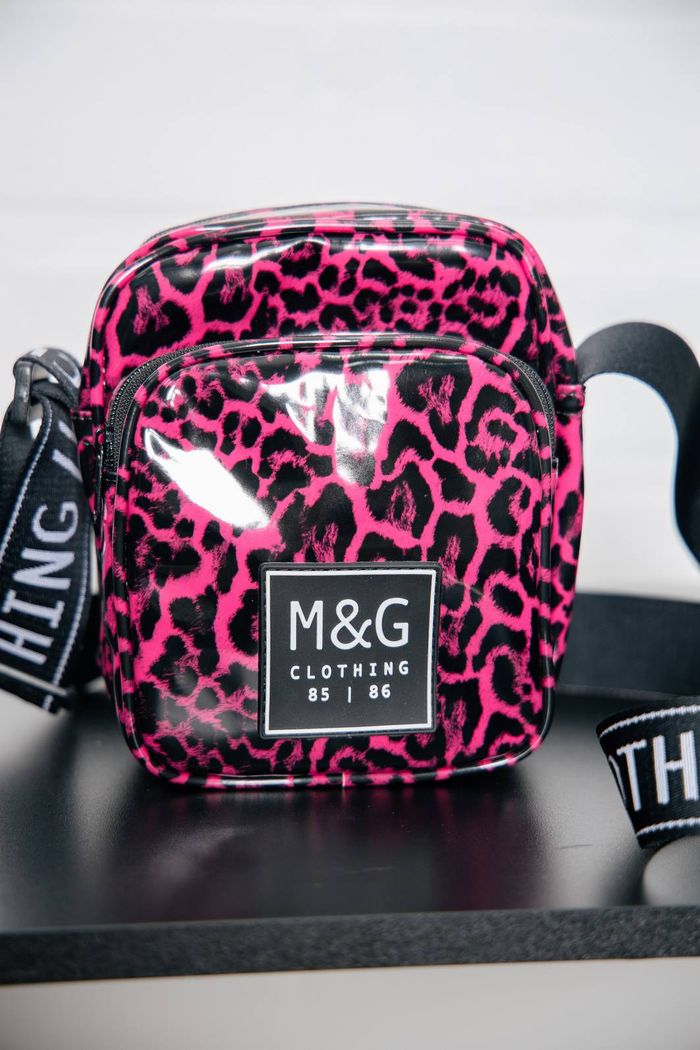 BOLSA SHOULDER BAG ONCINHA ROSA