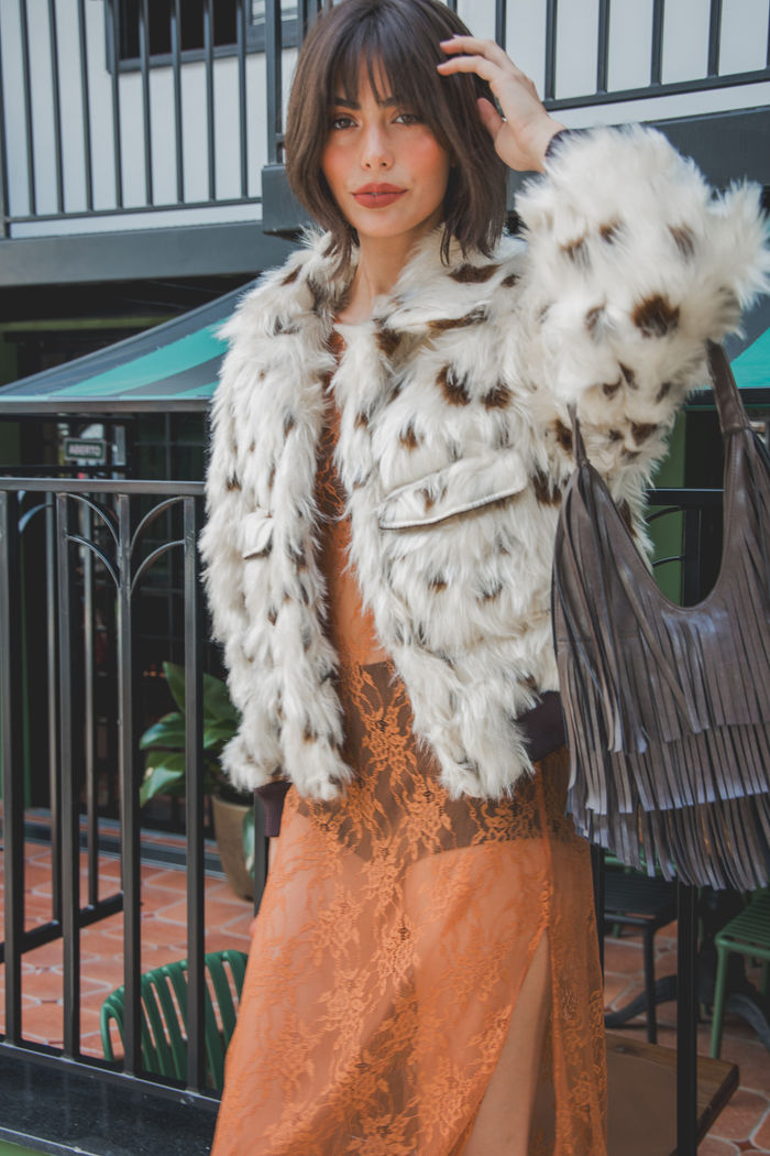 CASACO PELUCIADO BAMBI PRINT