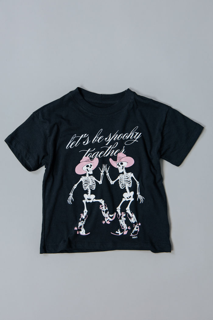 T-SHIRT INFANTIL PRETA  SPOOKY