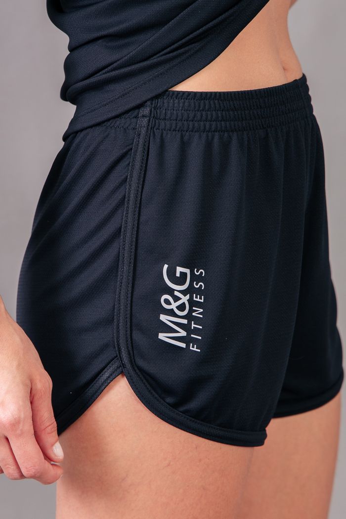 SHORT PRETO CORRIDA COMFY