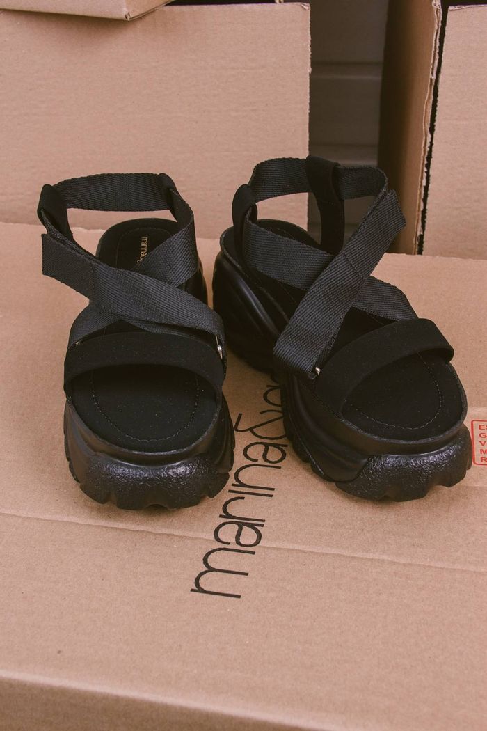 SANDÁLIA PAPETE BÁSICA PRETA