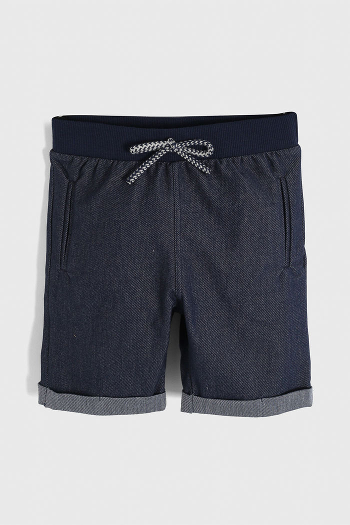 Bermuda Carinhoso Infantil Color Azul-Marinho