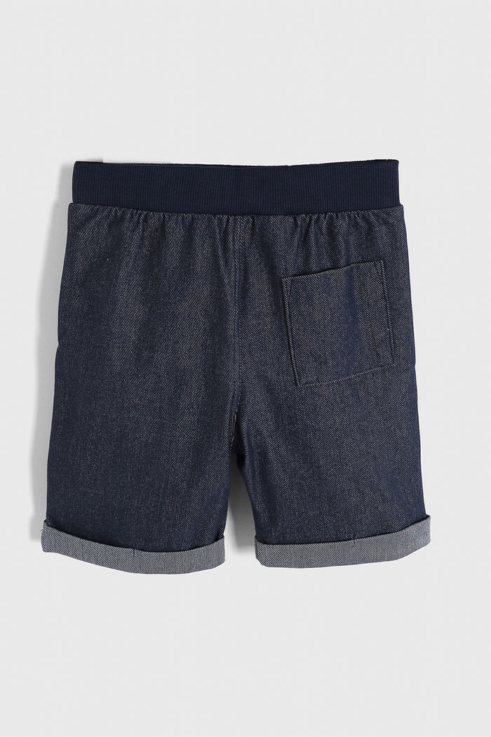 Bermuda Carinhoso Infantil Color Azul-Marinho