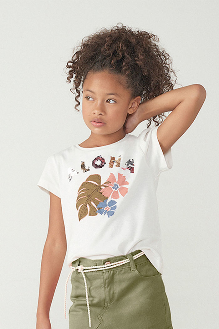Conjunto Infantil Menina Com Estampa - Verde