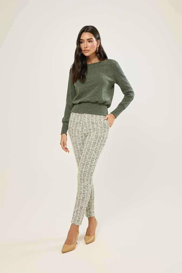 Blusa Manga Longa Malha Tricot