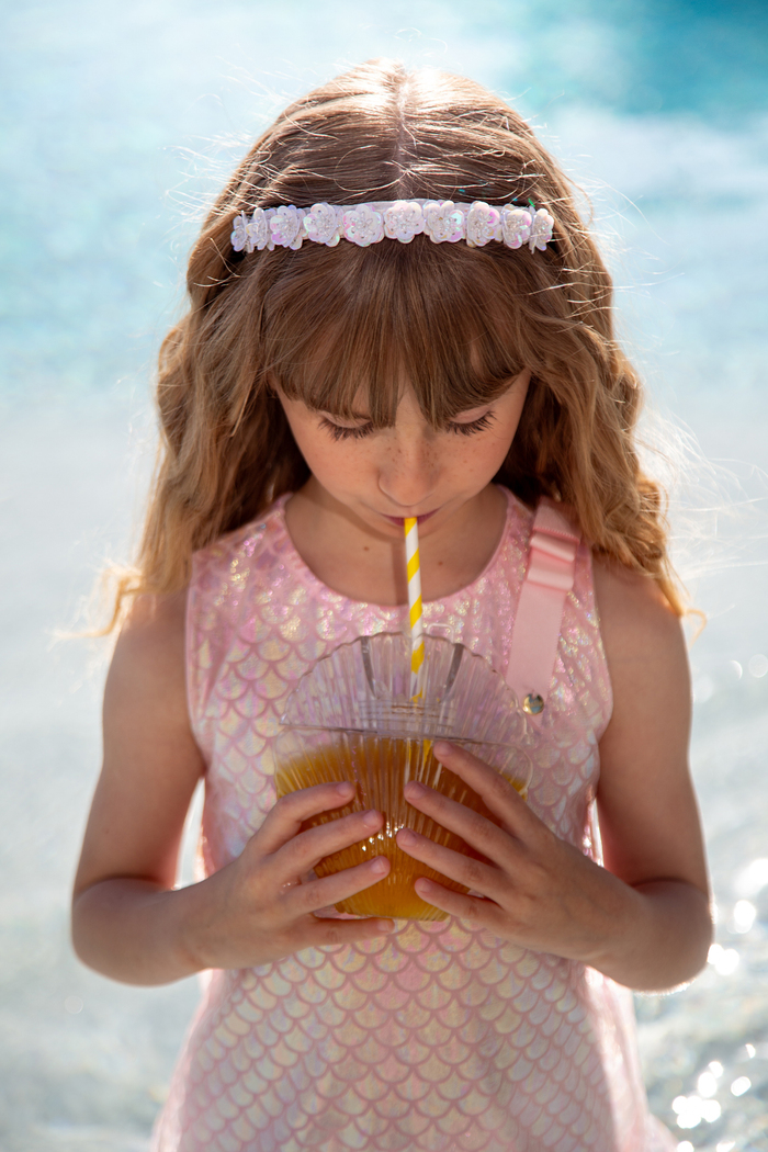 Vestido sereia holográficio