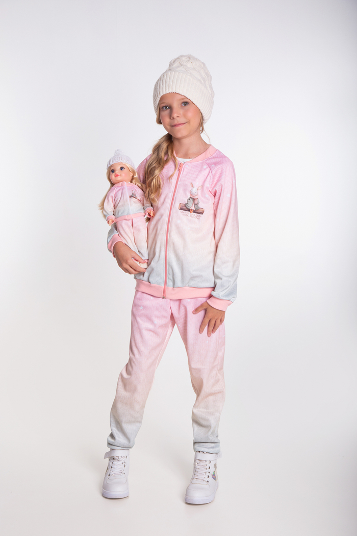 Conjunto Sport textura tricot