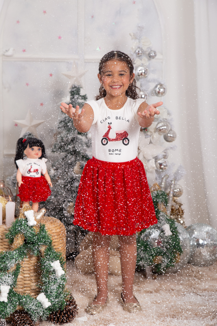 Conjunto Scooter com saia