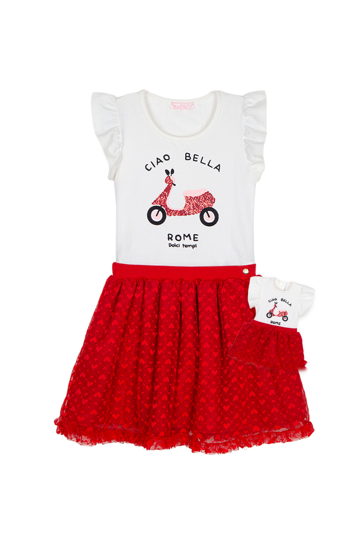 Conjunto Scooter com saia