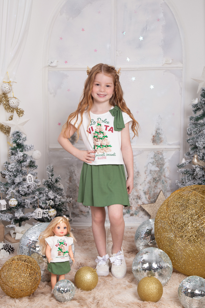 Conjunto Dolce Vita com shorts saia