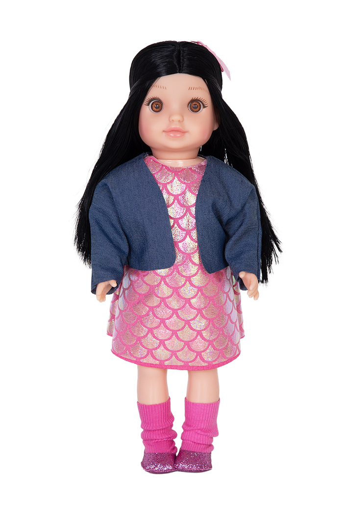 Boneca Bebel (Cabelo Preto e Olho Castanho)