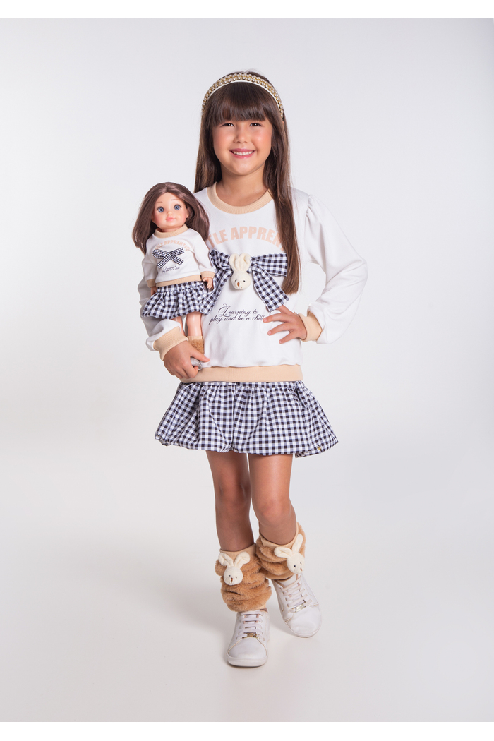 Conjunto vichy coelho