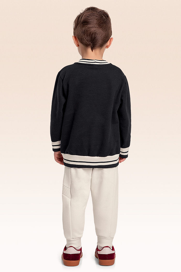 Conjunto blusão e calça moletom