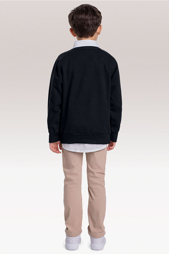 Blusão em moletom Lilo & Stitch