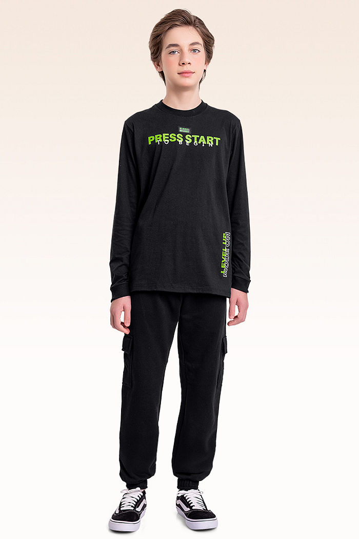 Camiseta manga longa