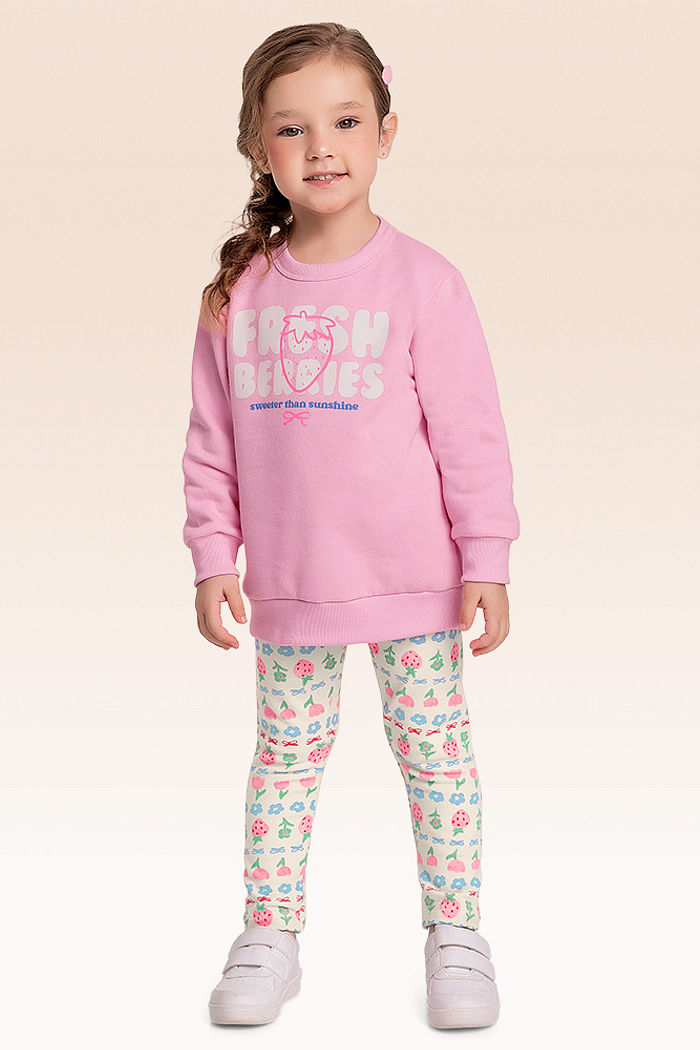 Conjunto blusão e legging