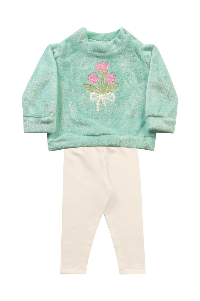 Conjunto blusão e legging