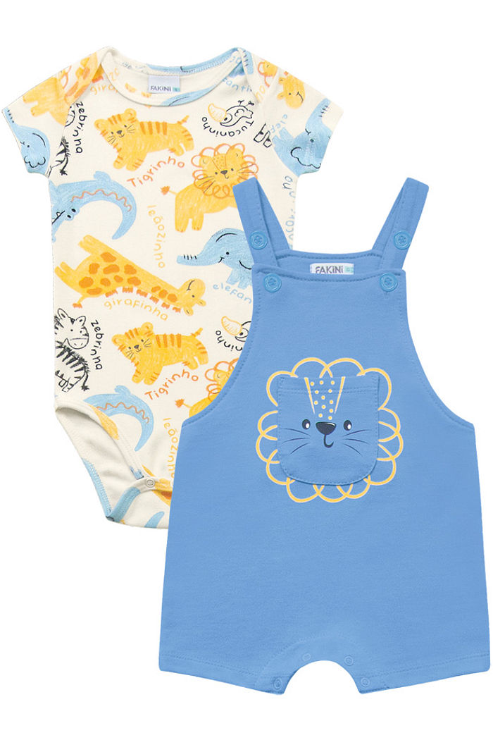 Conjunto Body e Macacão Safari