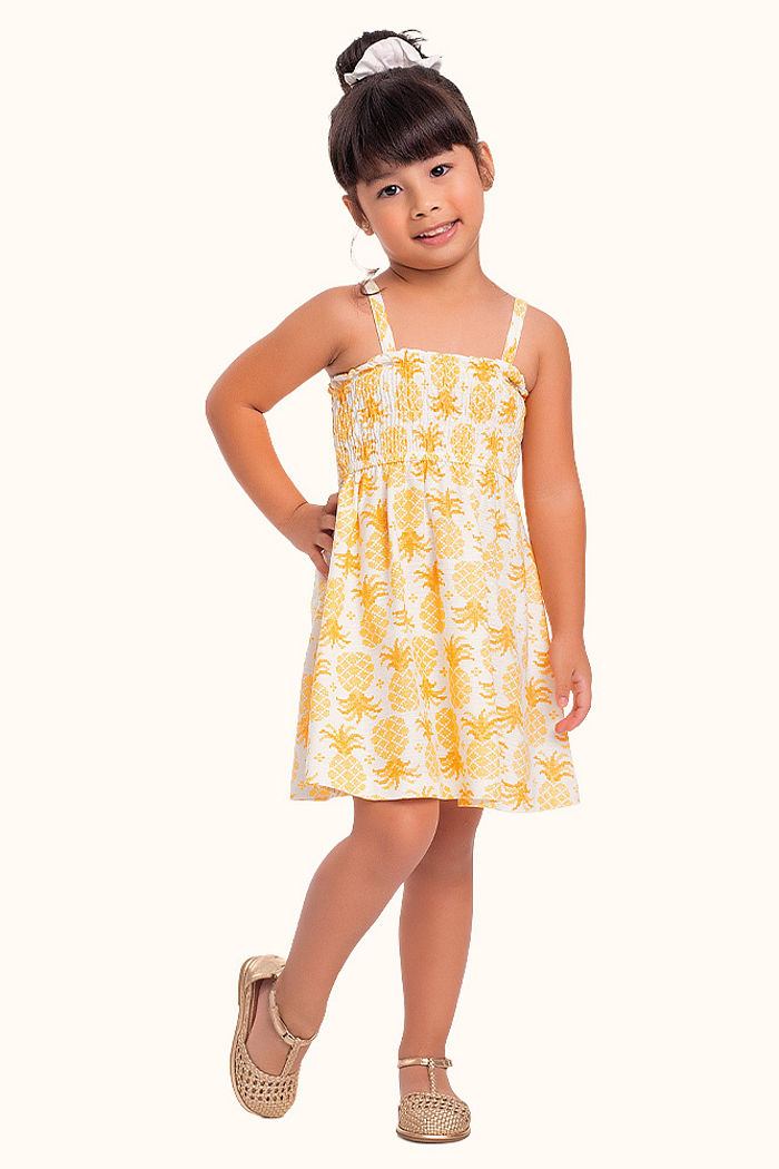 Vestido de alcinha em malha florence com lastex