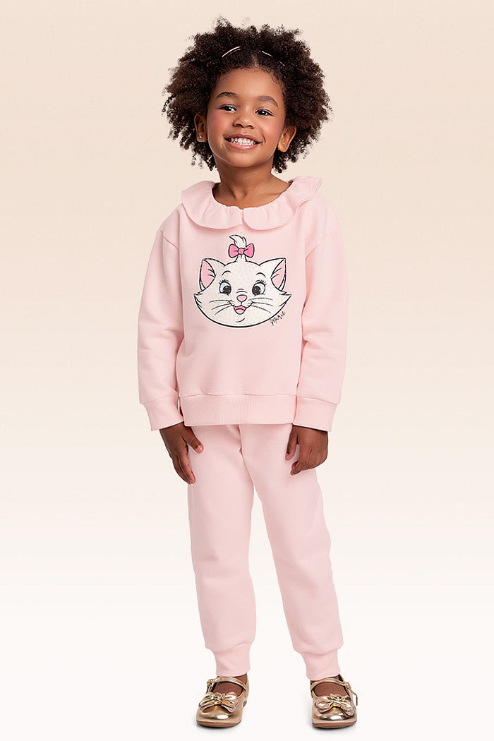 Conjunto blusão e calça Marie