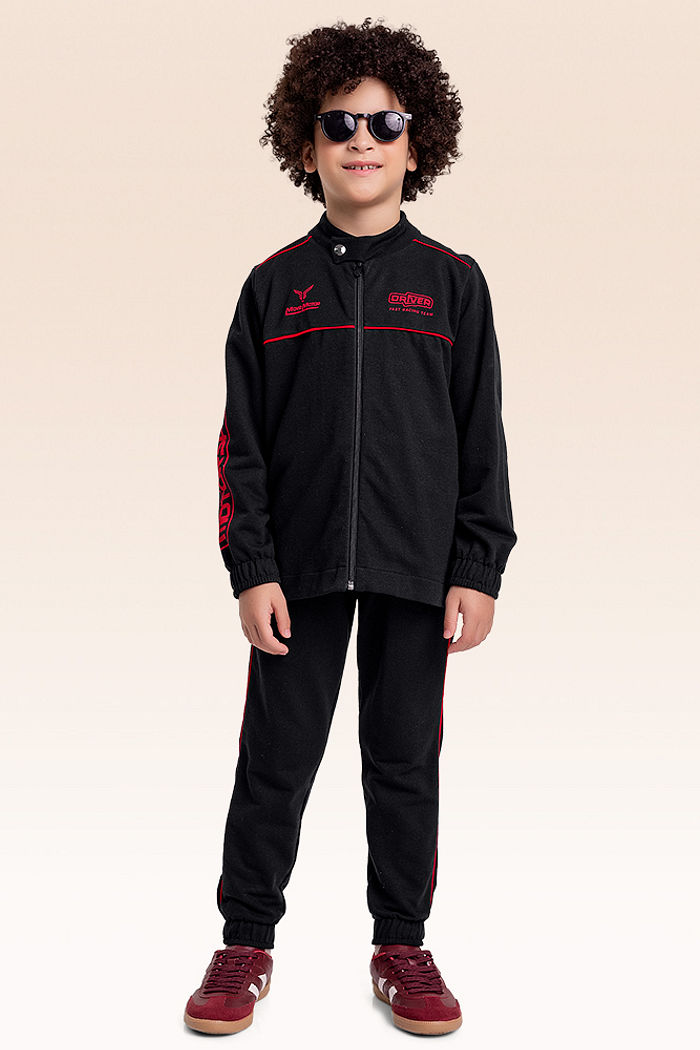 Conjunto jaqueta e calça