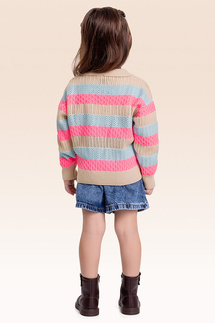 Casaco fechado Tricot