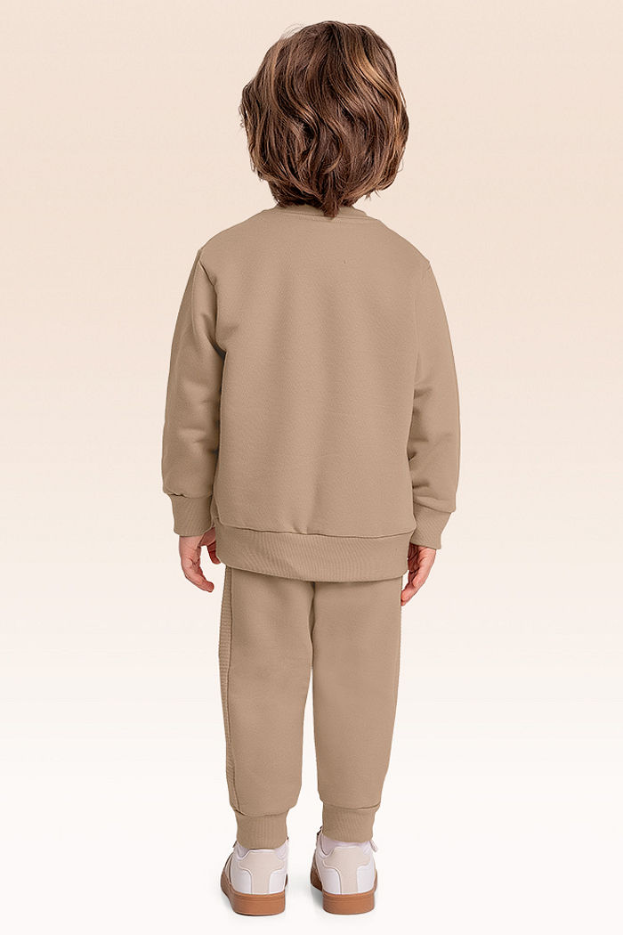 Conjunto blusão e calça moletom