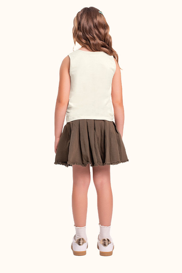 Regata em meia malha morango