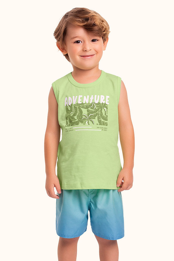 Regata em meia malha adventure