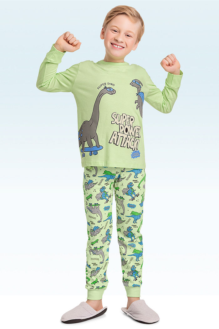 Conjunto pijama camiseta manga longa e calça