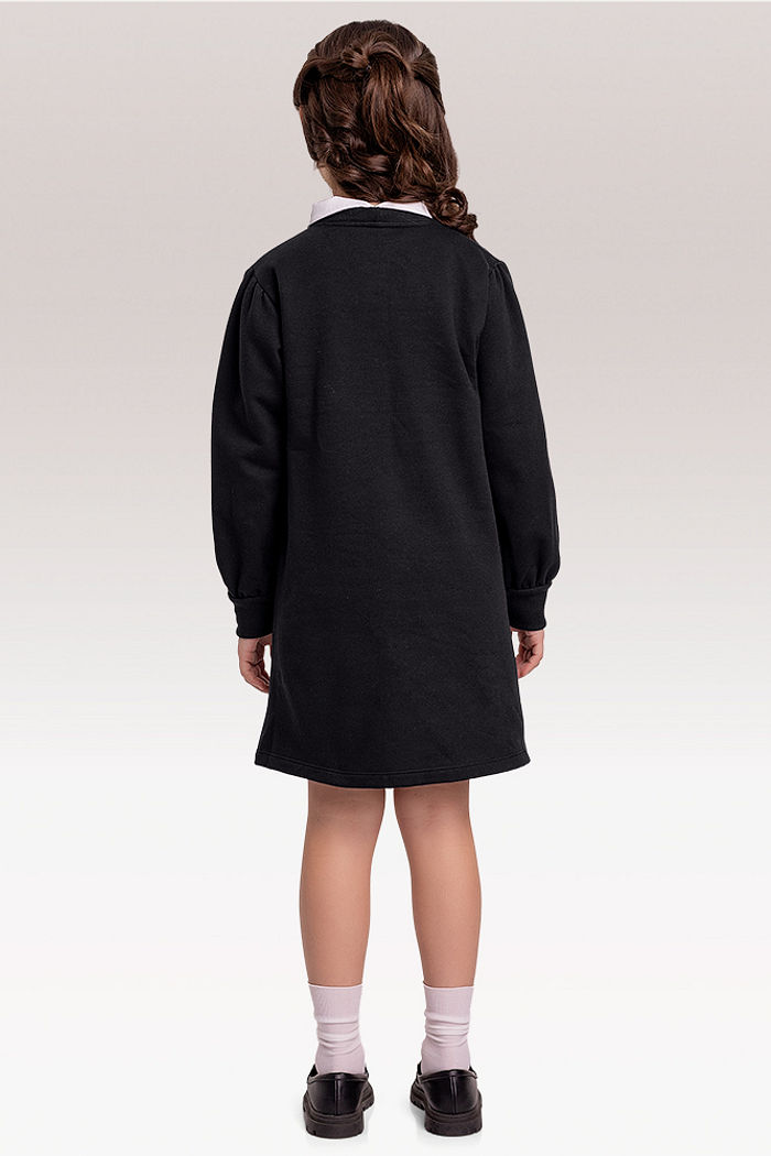 Vestido manga longa Lilo & Stitch